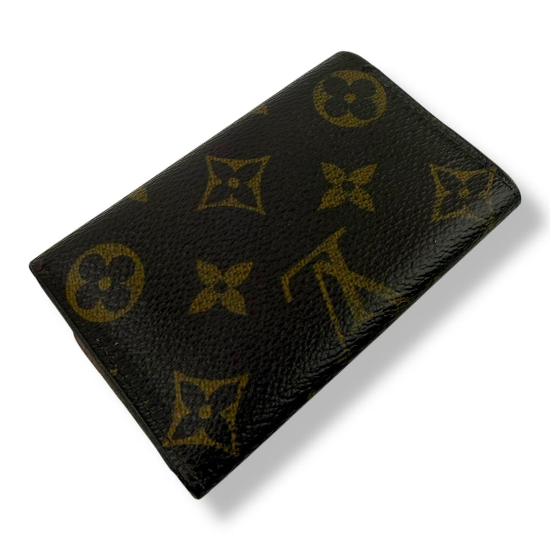 Louis Vuitton Brown Monogram 6 Key Holder Purse - Lux Central