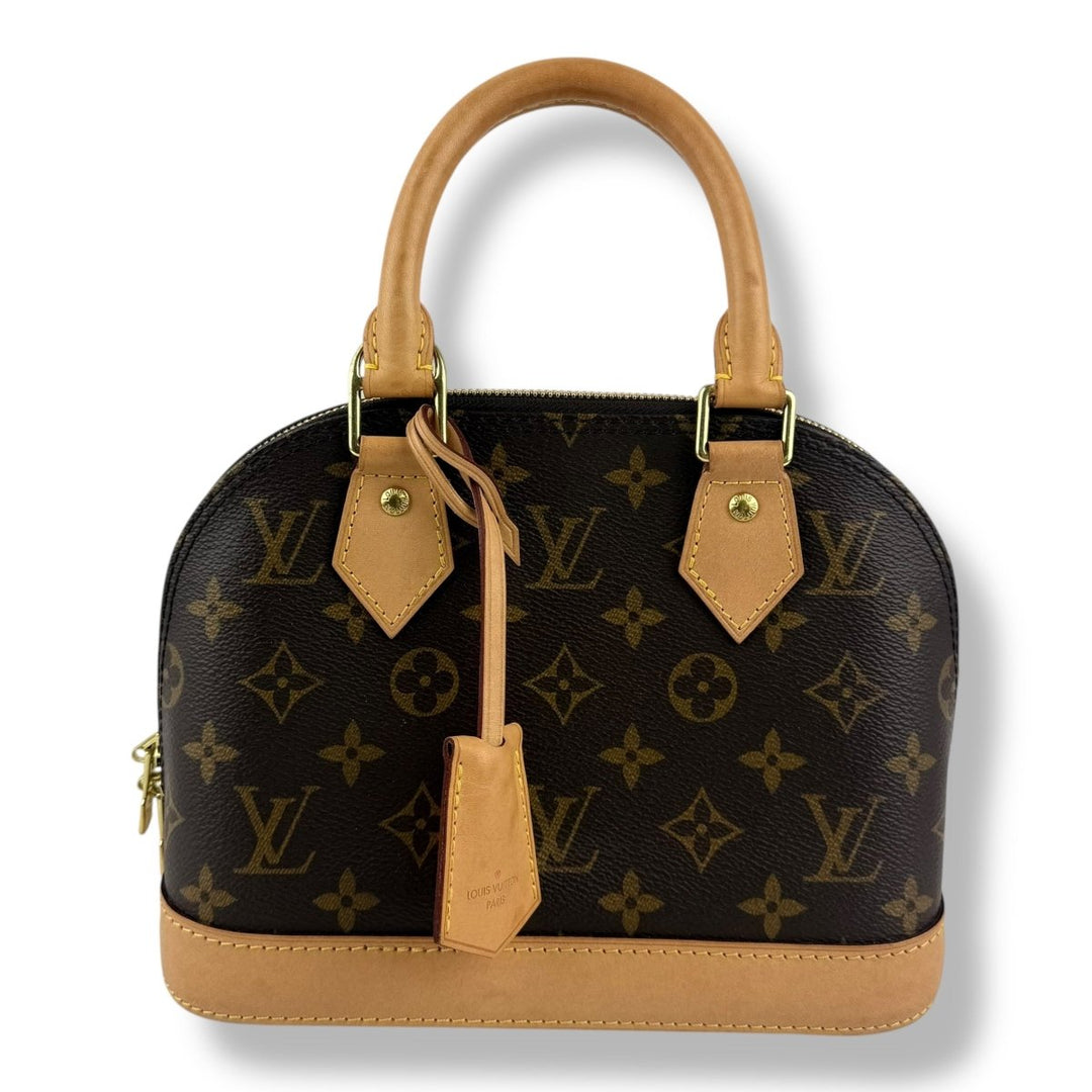 Louis Vuitton Brown Monogram Alma BB Handbag - Lux Central