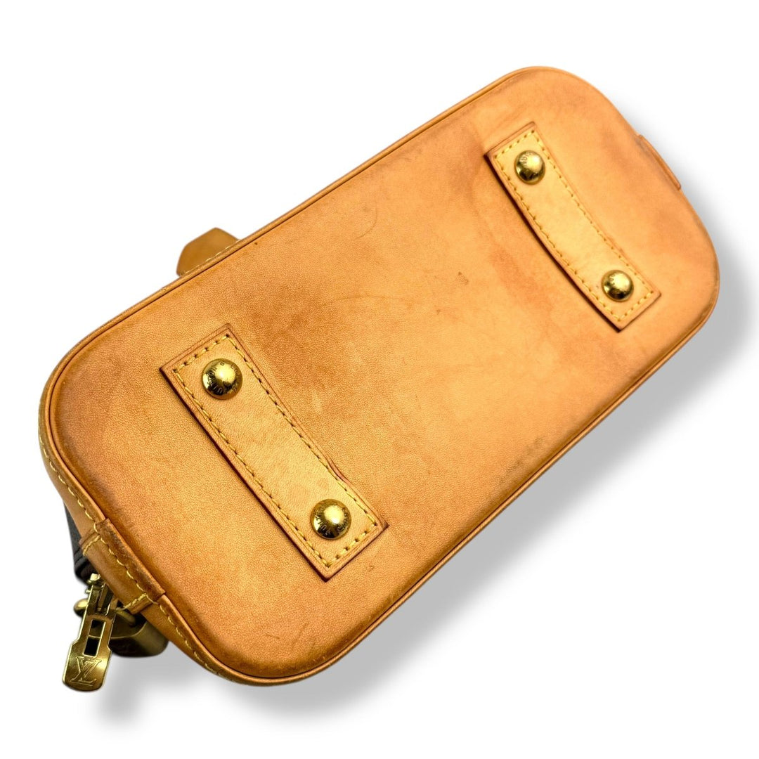 Louis Vuitton Brown Monogram Alma BB Handbag - Lux Central