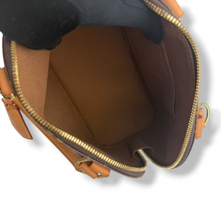 Louis Vuitton Brown Monogram Alma BB Handbag - Lux Central