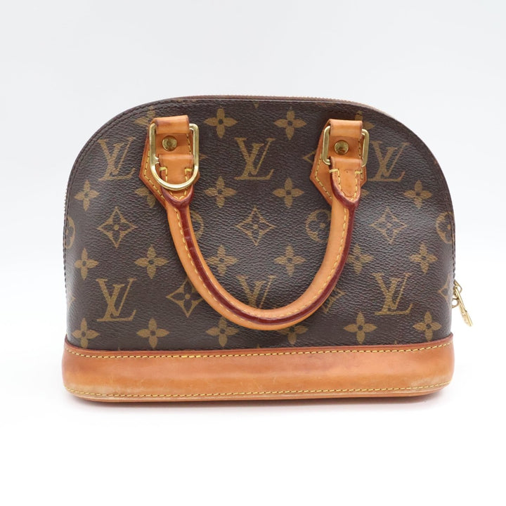 Louis Vuitton Brown Monogram Alma BB Handbag - Lux Central