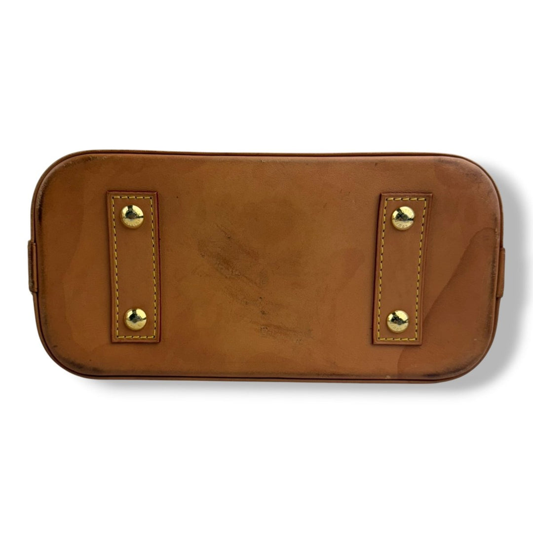 Louis Vuitton Brown Monogram Alma BB Handbag - Lux Central