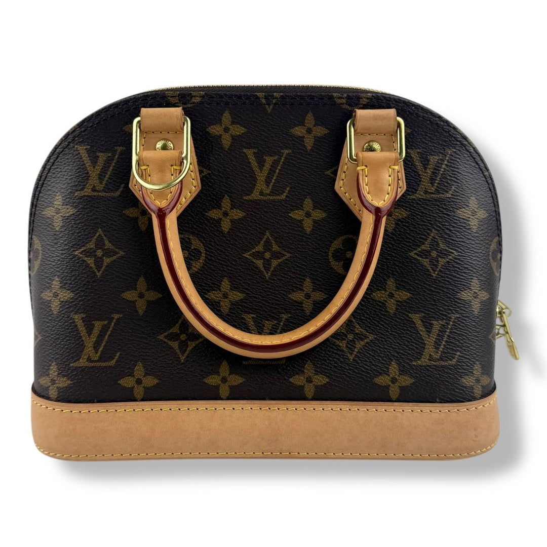 Louis Vuitton Brown Monogram Alma BB Handbag - Lux Central