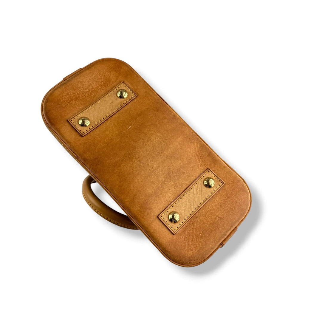 Louis Vuitton Brown Monogram Alma BB Handbag - Lux Central