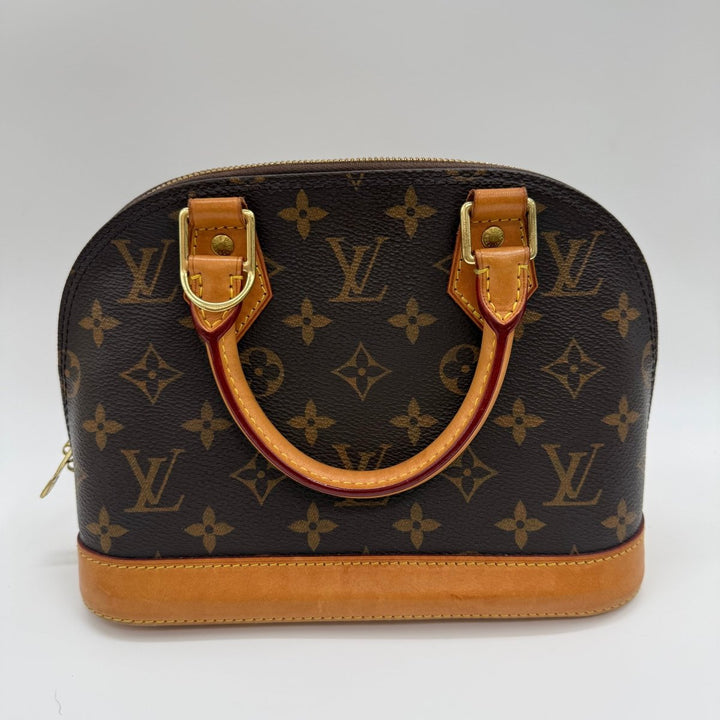 Louis Vuitton Brown Monogram Alma BB Handbag - Lux Central