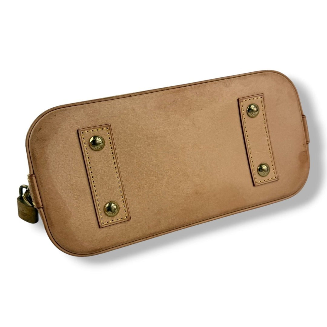 Louis Vuitton Brown Monogram Alma BB Handbag - Lux Central