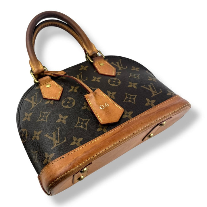 Louis Vuitton Brown Monogram Alma BB Handbag - Lux Central