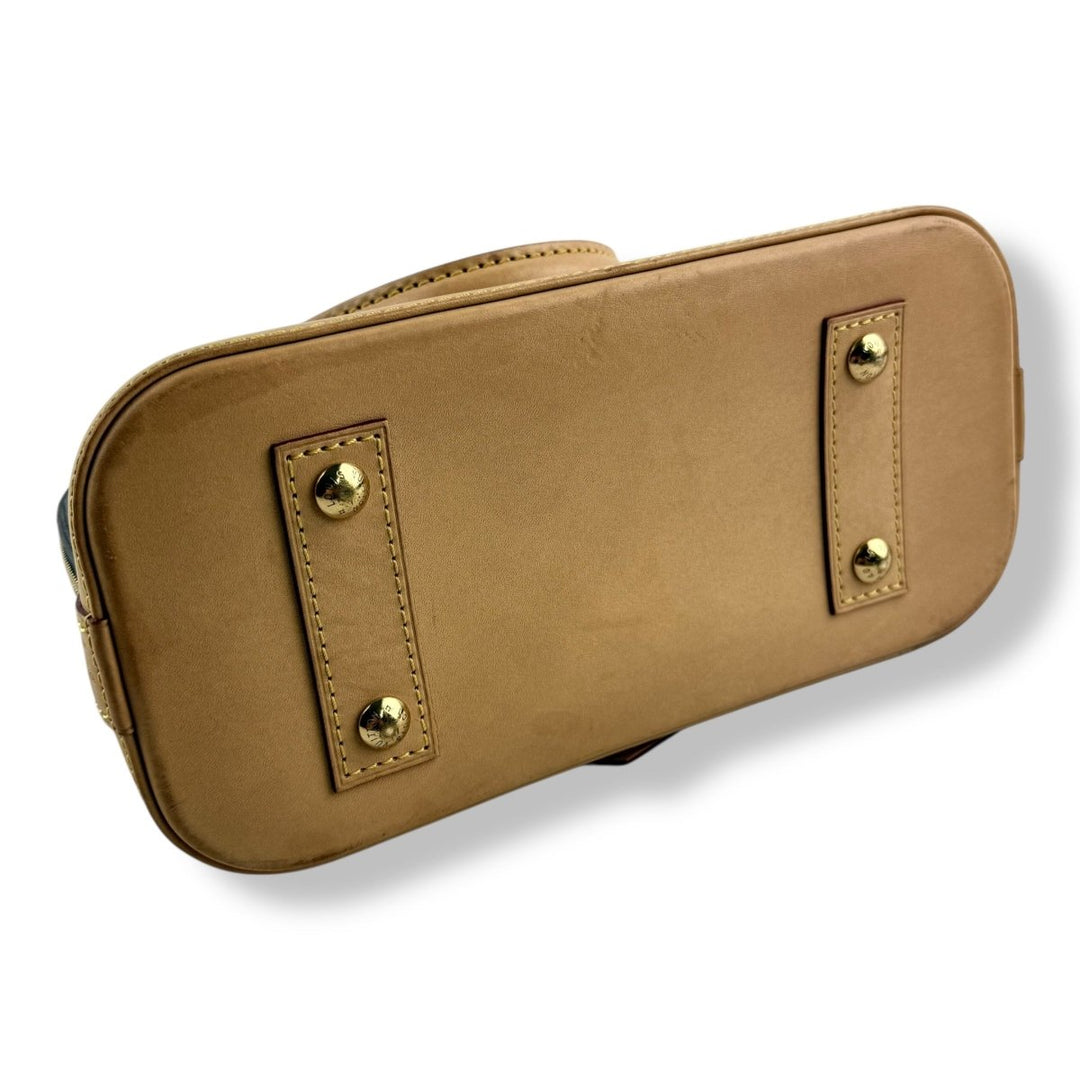 Louis Vuitton Brown Monogram Alma BB Handbag - Lux Central