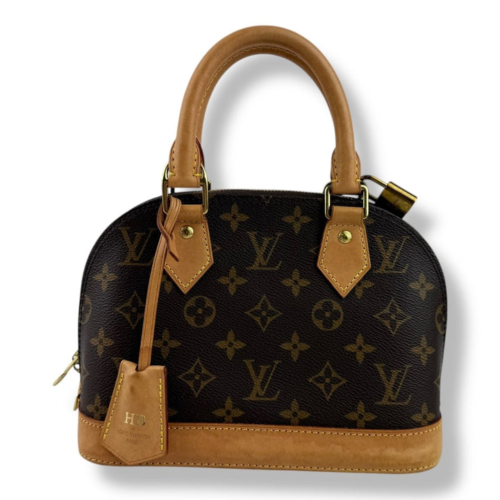 Louis Vuitton Brown Monogram Alma BB Handbag - Lux Central