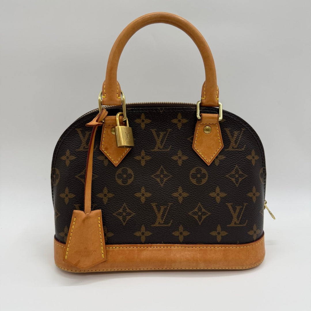 Louis Vuitton Brown Monogram Alma BB Handbag - Lux Central