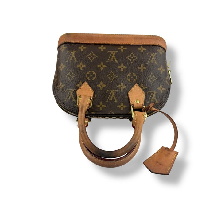 Louis Vuitton Brown Monogram Alma BB Handbag - Lux Central