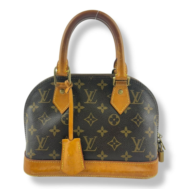 Louis Vuitton Brown Monogram Alma BB Handbag - Lux Central