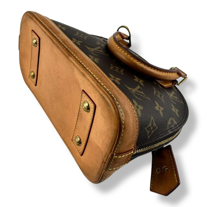 Louis Vuitton Brown Monogram Alma BB Handbag - Lux Central