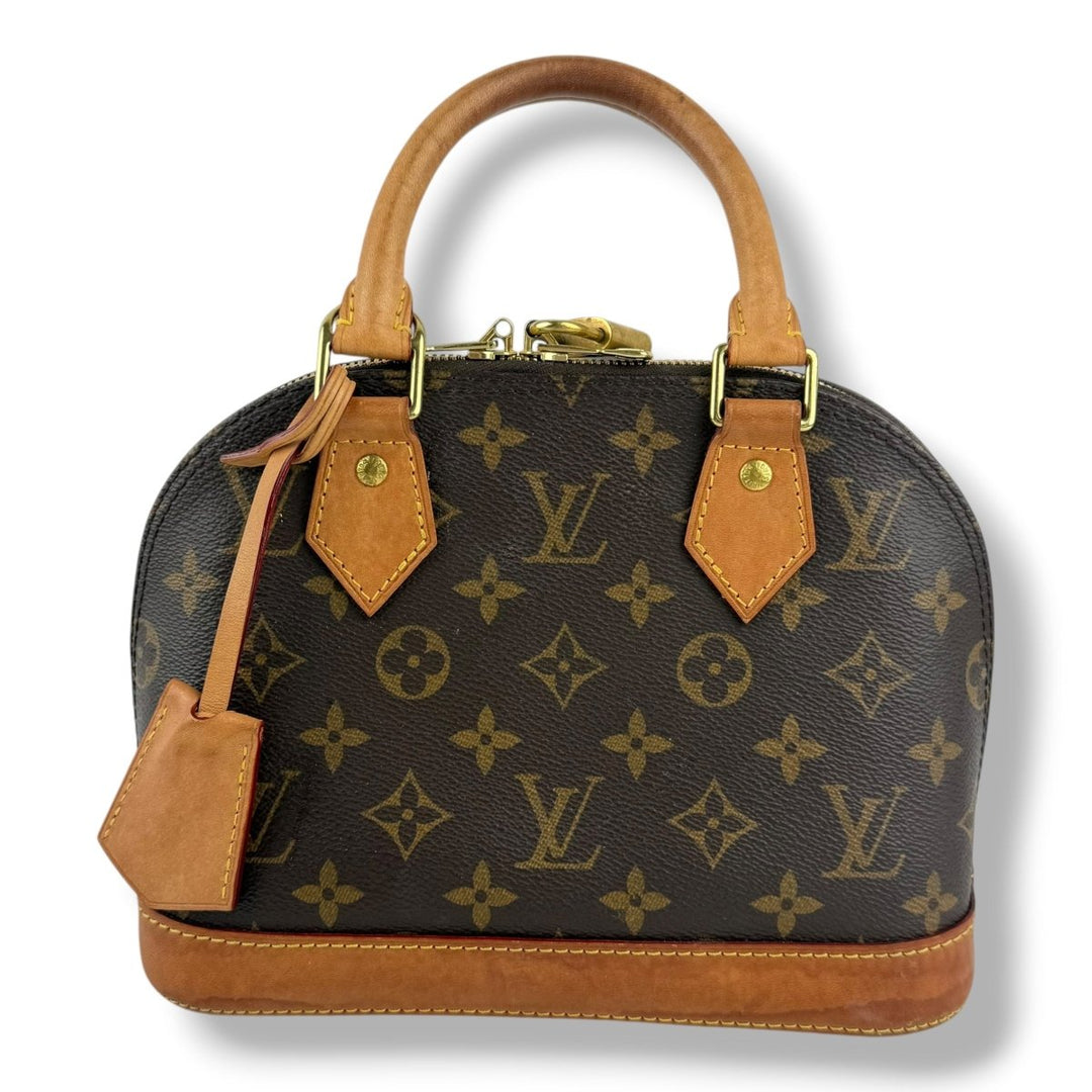 Louis Vuitton Brown Monogram Alma BB Handbag - Lux Central