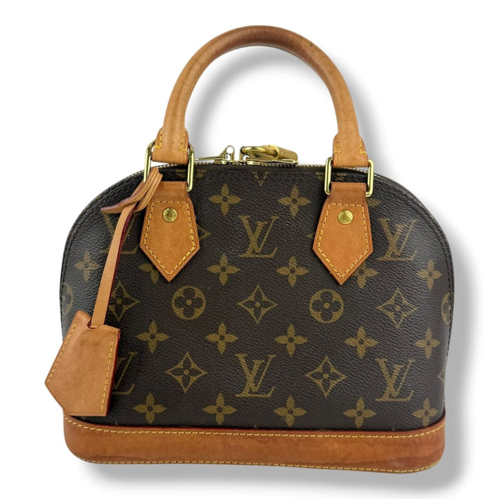 Louis Vuitton Brown Monogram Alma BB Handbag - Lux Central