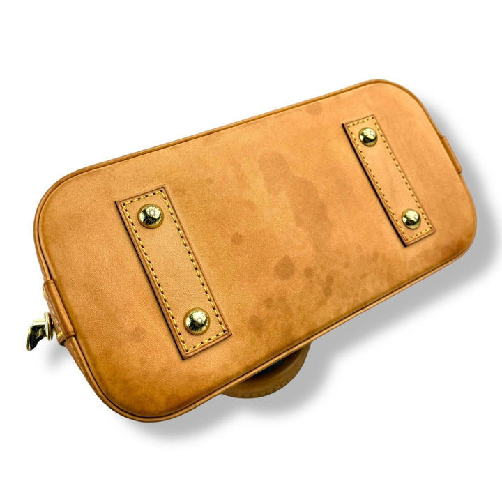 Louis Vuitton Brown Monogram Alma BB Handbag - Lux Central