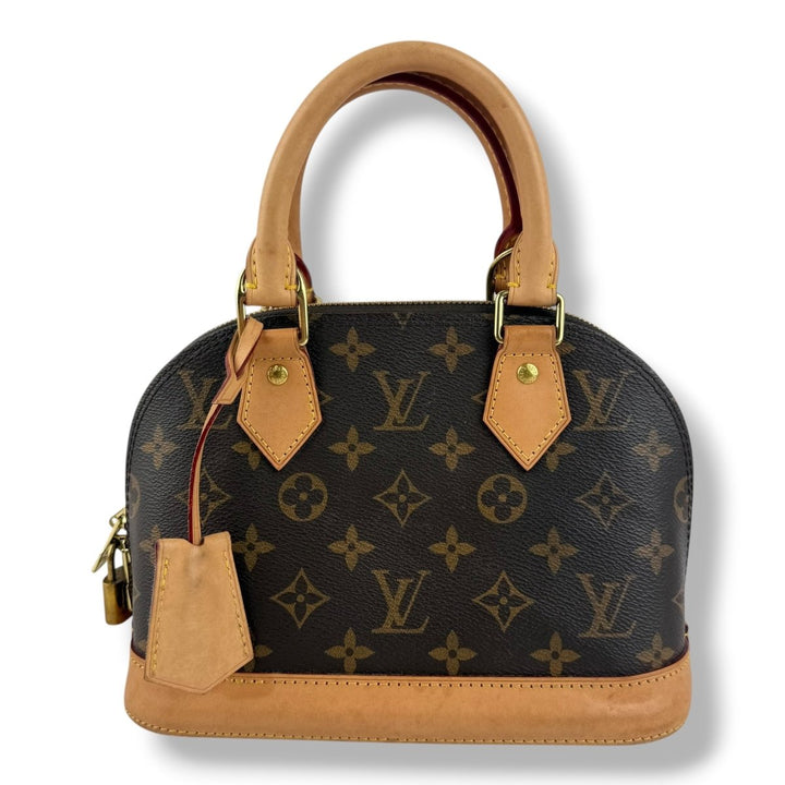 Louis Vuitton Brown Monogram Alma BB Handbag - Lux Central