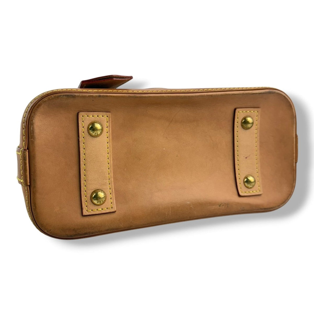 Louis Vuitton Brown Monogram Alma BB Handbag - Lux Central