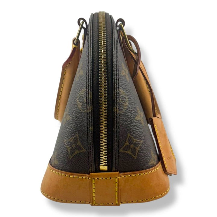 Louis Vuitton Brown Monogram Alma BB Handbag - Lux Central