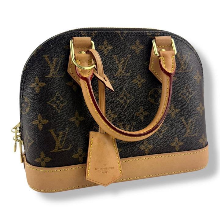 Louis Vuitton Brown Monogram Alma BB Handbag - Lux Central