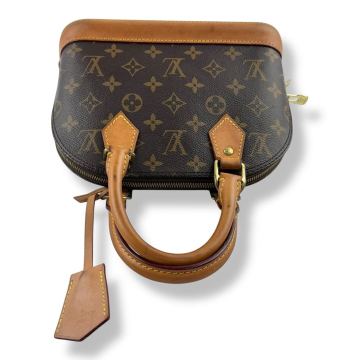 Louis Vuitton Brown Monogram Alma BB Handbag - Lux Central