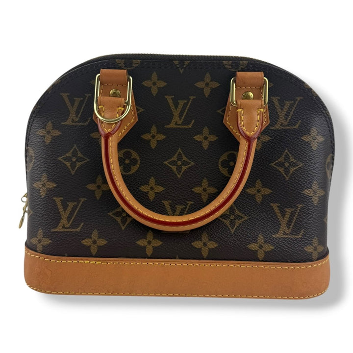 Louis Vuitton Brown Monogram Alma BB Handbag - Lux Central