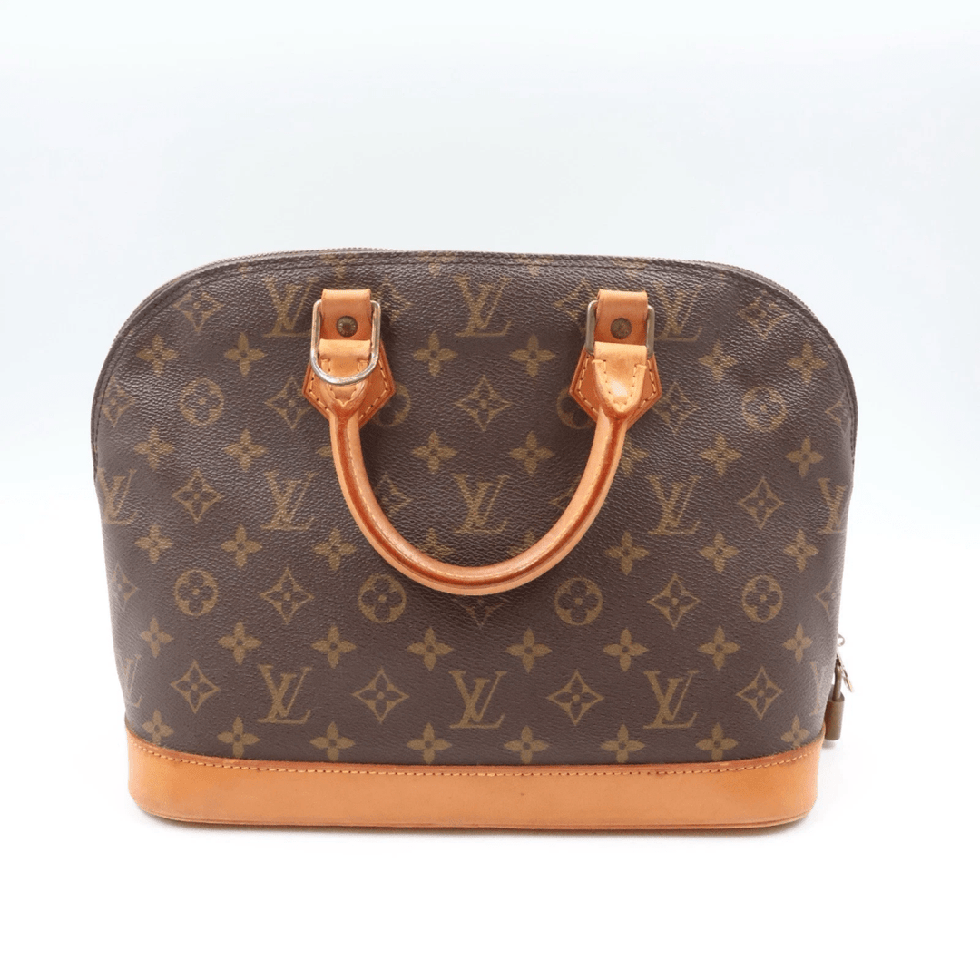 Louis Vuitton Brown Monogram Alma PM Handbag - Lux Central
