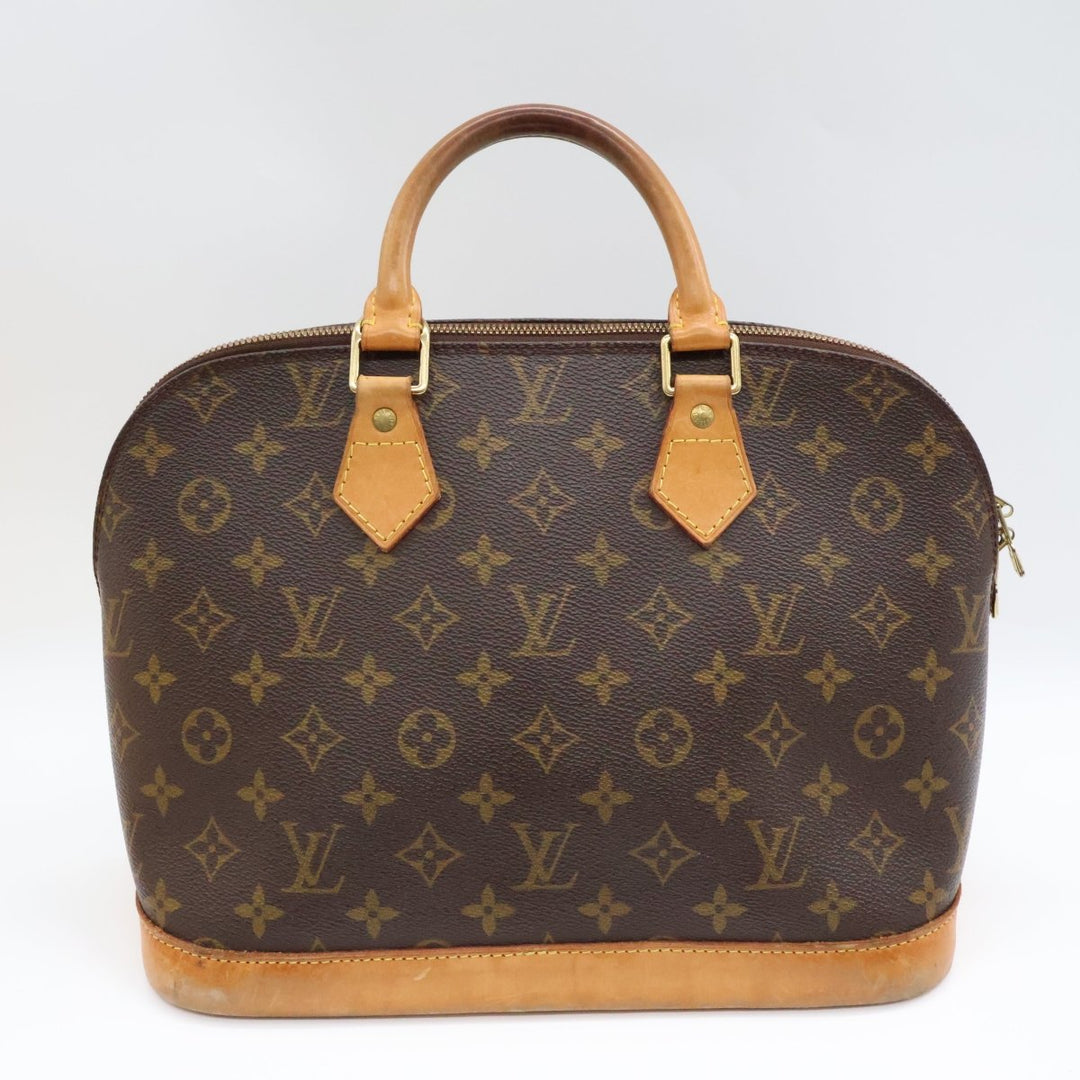Louis Vuitton Brown Monogram Alma PM Handbag - Lux Central