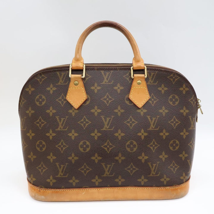 Louis Vuitton Brown Monogram Alma PM Handbag - Lux Central