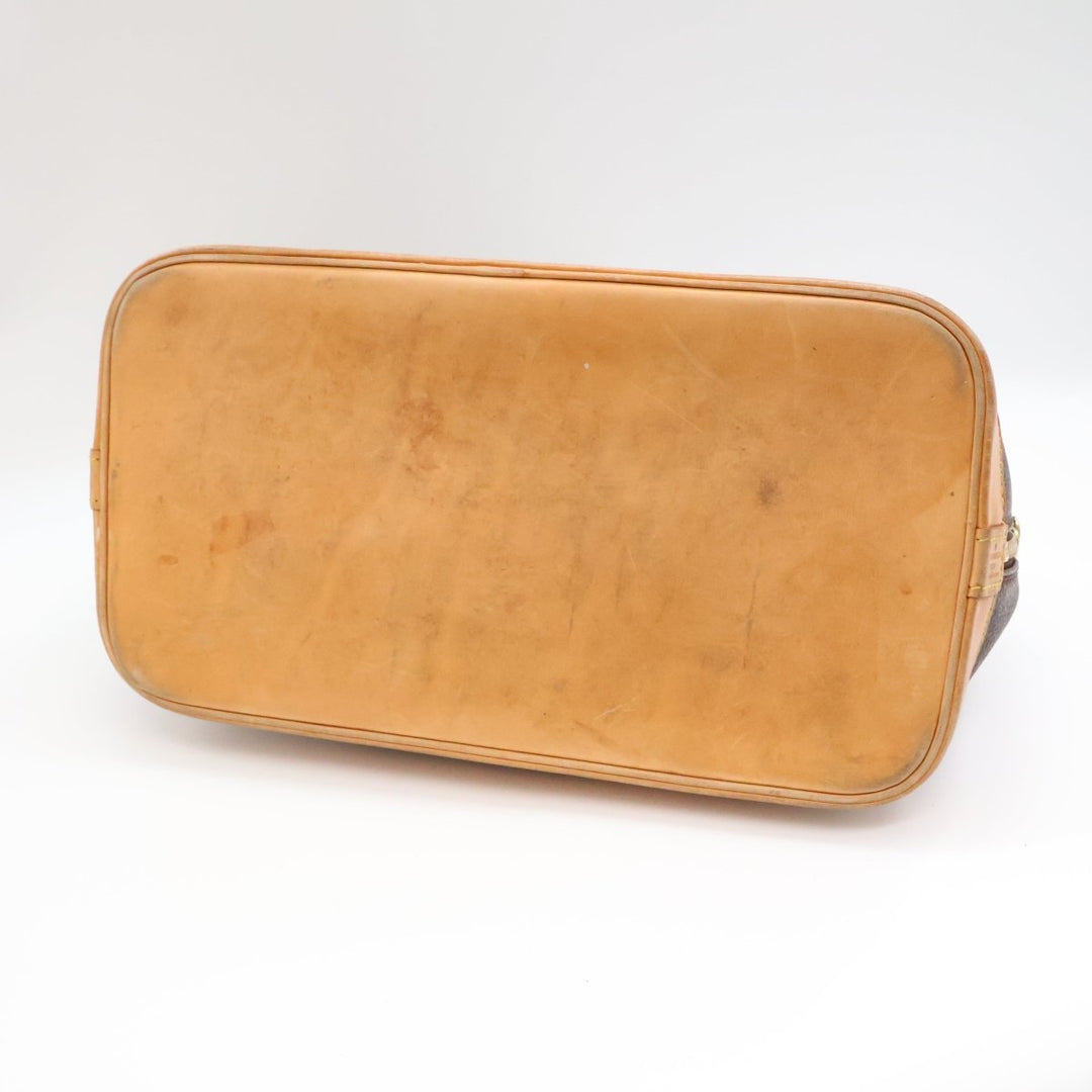 Louis Vuitton Brown Monogram Alma PM Handbag - Lux Central