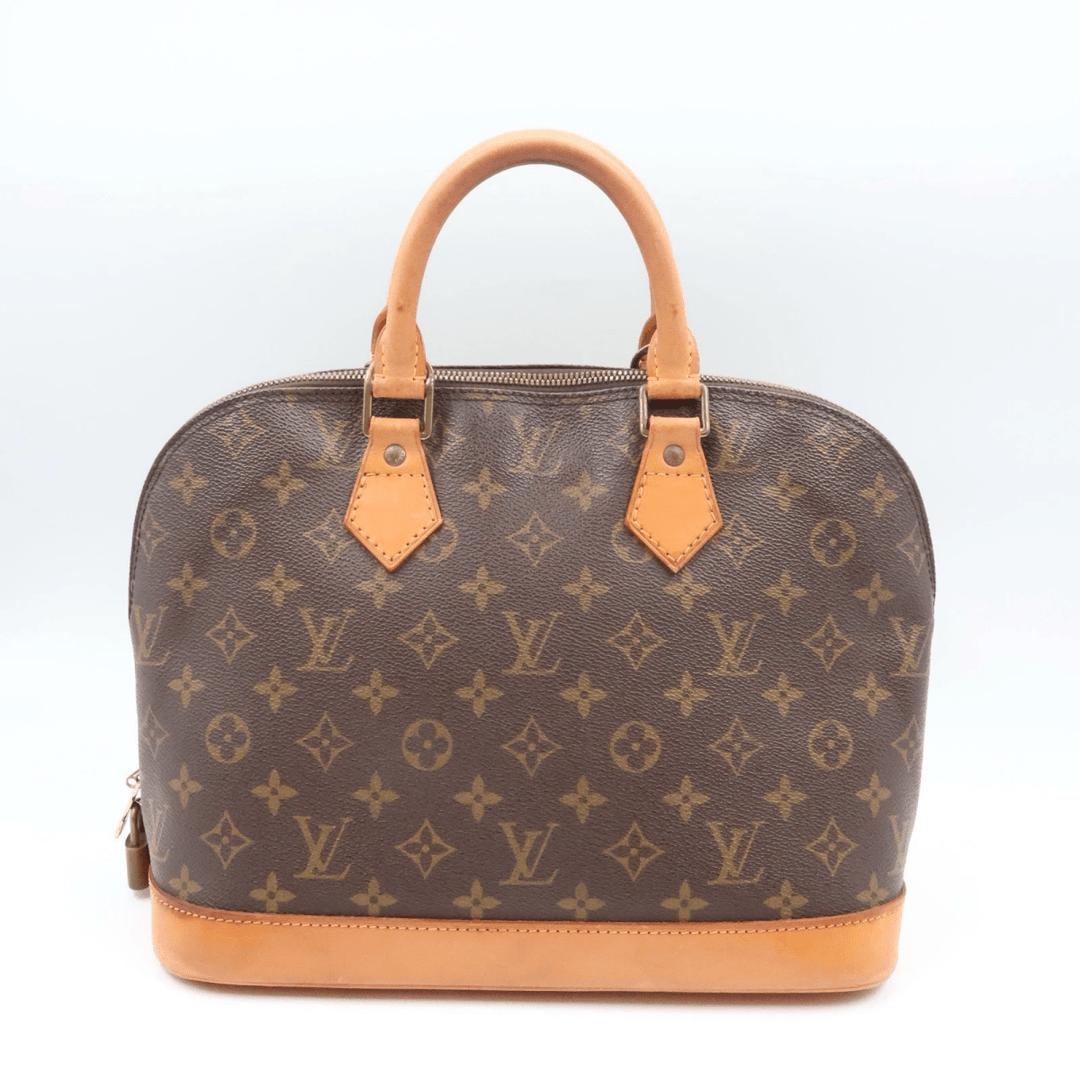 Louis Vuitton Brown Monogram Alma PM Handbag - Lux Central