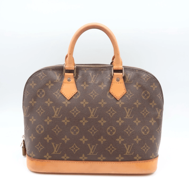 Louis Vuitton Brown Monogram Alma PM Handbag - Lux Central