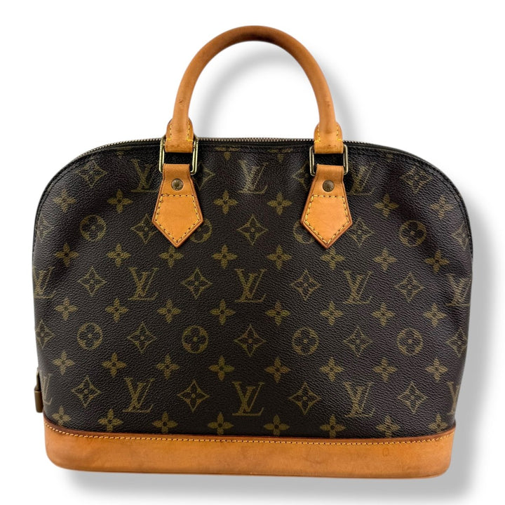Louis Vuitton Brown Monogram Alma PM Handbag - Lux Central