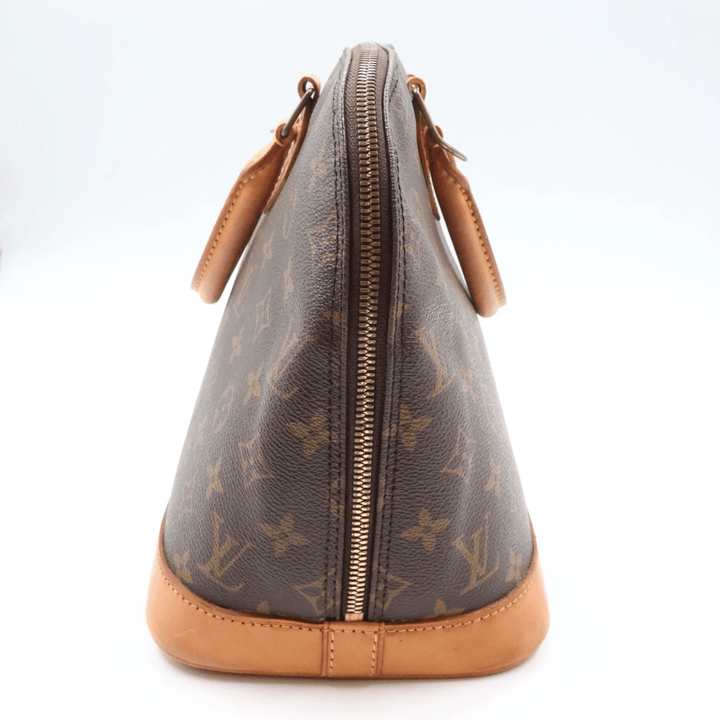 Louis Vuitton Brown Monogram Alma PM Handbag - Lux Central