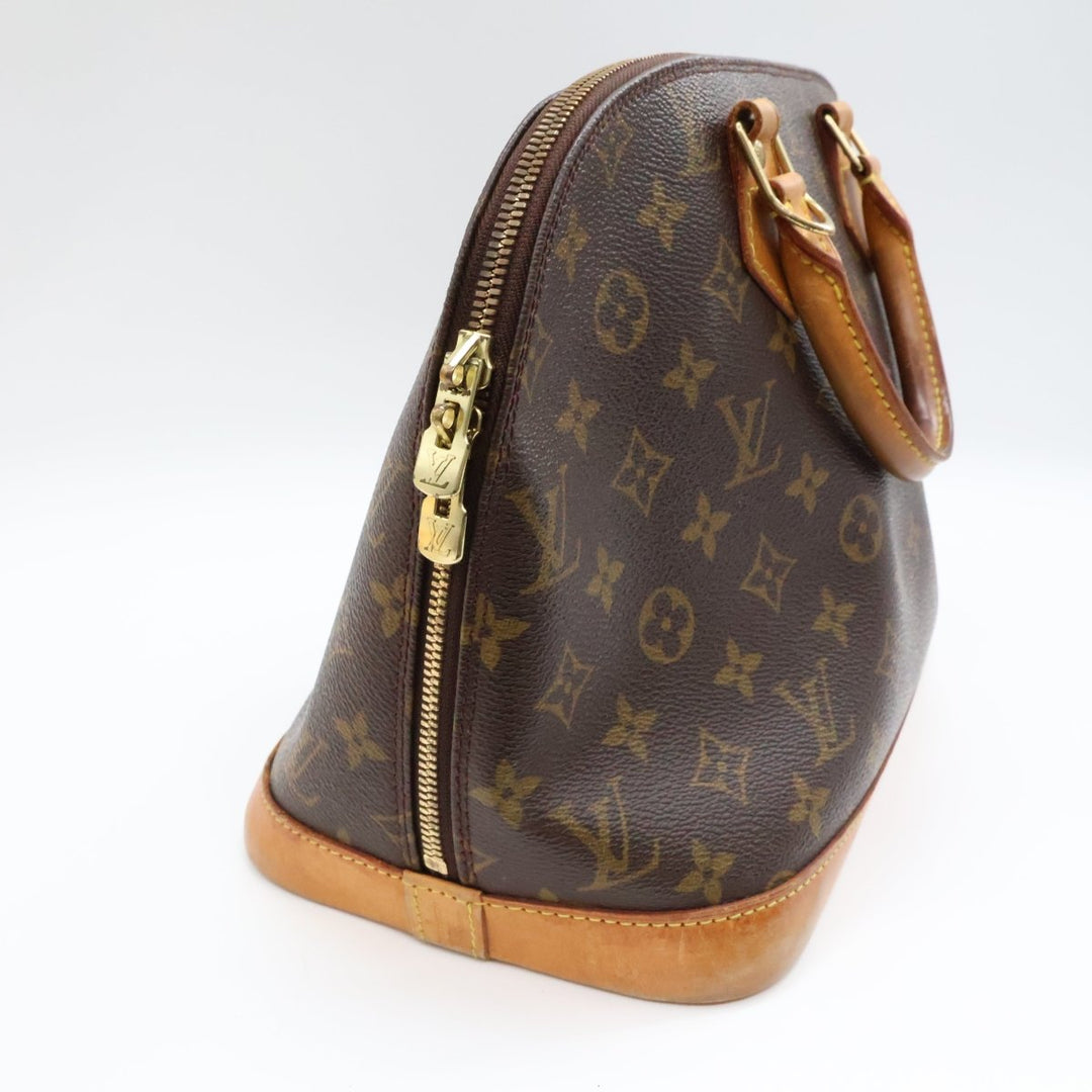 Louis Vuitton Brown Monogram Alma PM Handbag - Lux Central