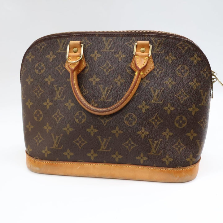Louis Vuitton Brown Monogram Alma PM Handbag - Lux Central