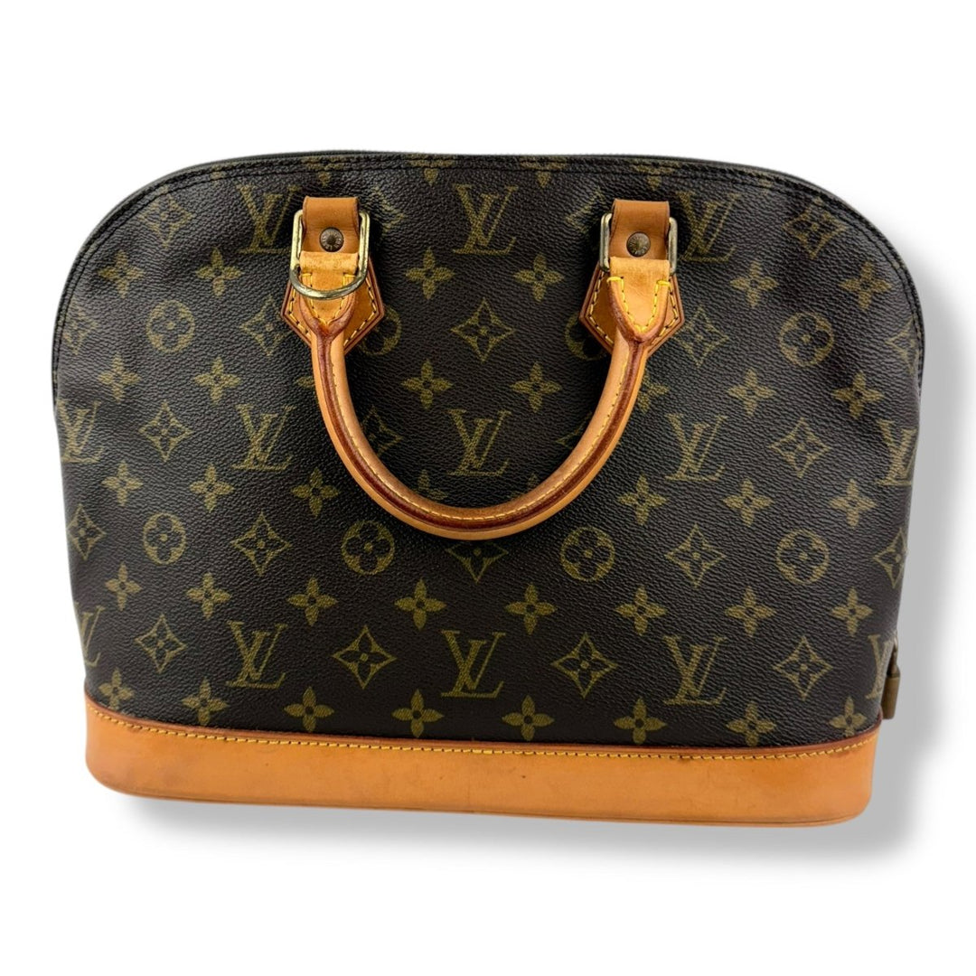 Louis Vuitton Brown Monogram Alma PM Handbag - Lux Central