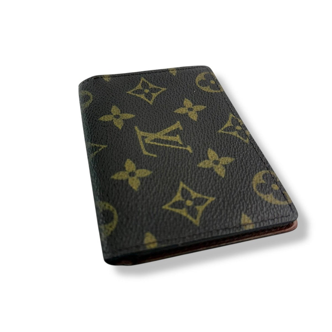 Louis Vuitton Brown Monogram Card Wallet - Lux Central