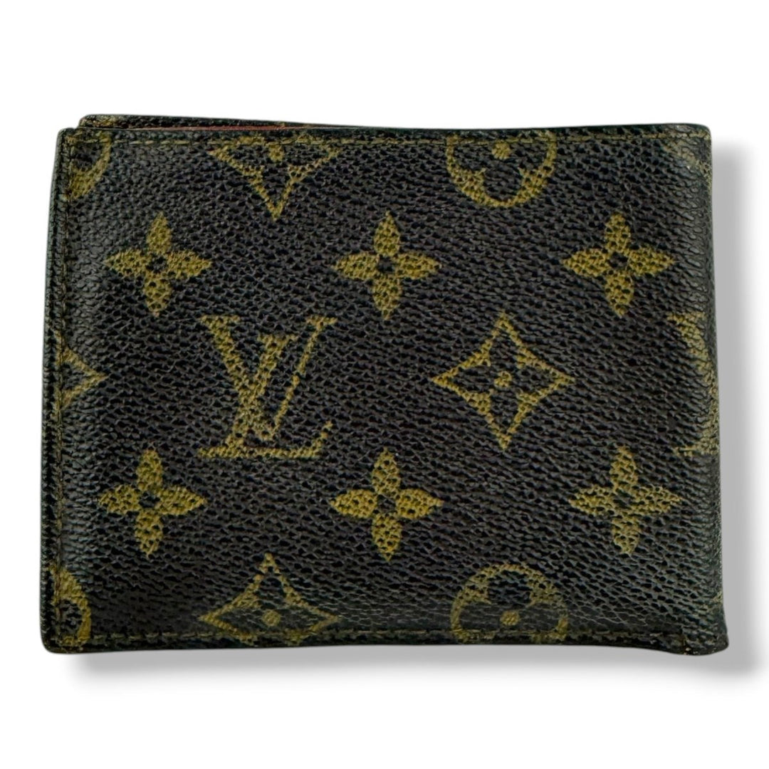 Louis Vuitton Brown Monogram Card Wallet - Lux Central