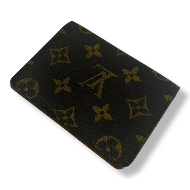 Louis Vuitton Brown Monogram Card Wallet - Lux Central