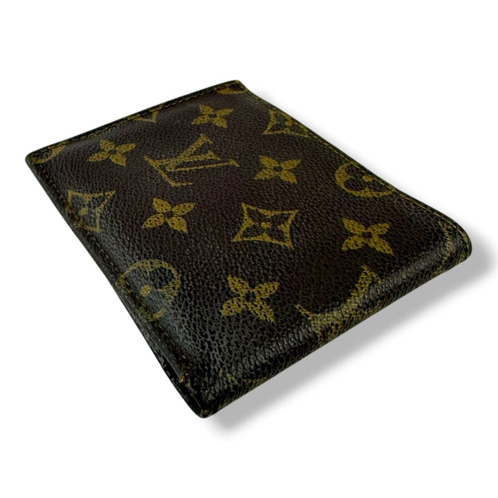 Louis Vuitton Brown Monogram Card Wallet - Lux Central