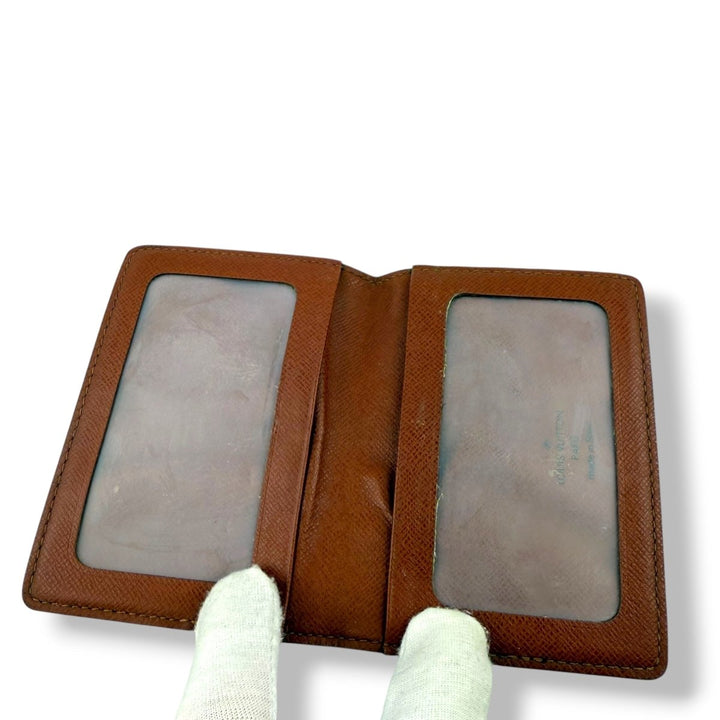 Louis Vuitton Brown Monogram Card Wallet - Lux Central