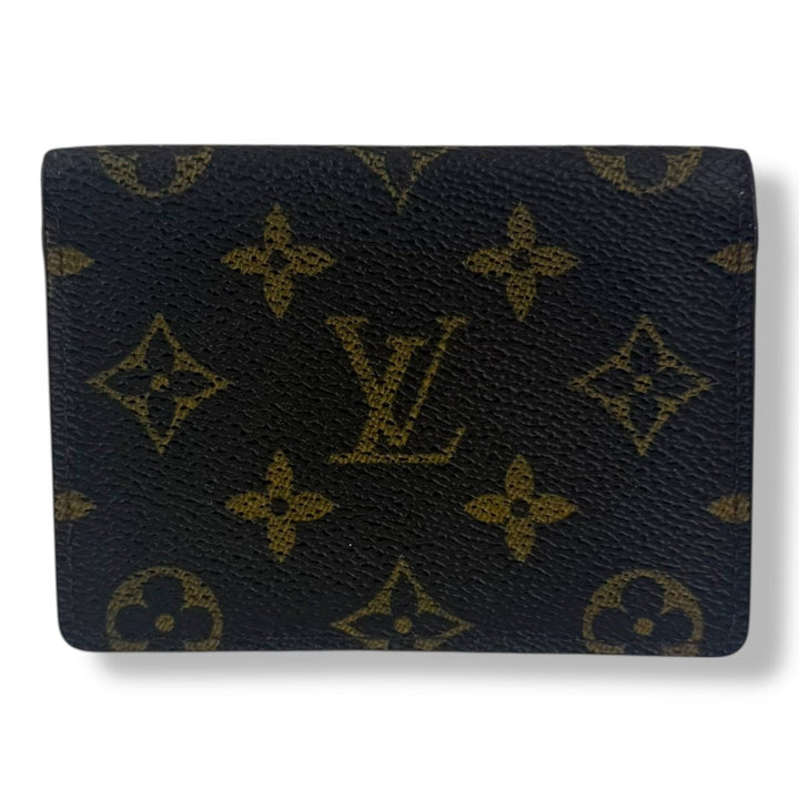 Louis Vuitton Brown Monogram Card Wallet - Lux Central