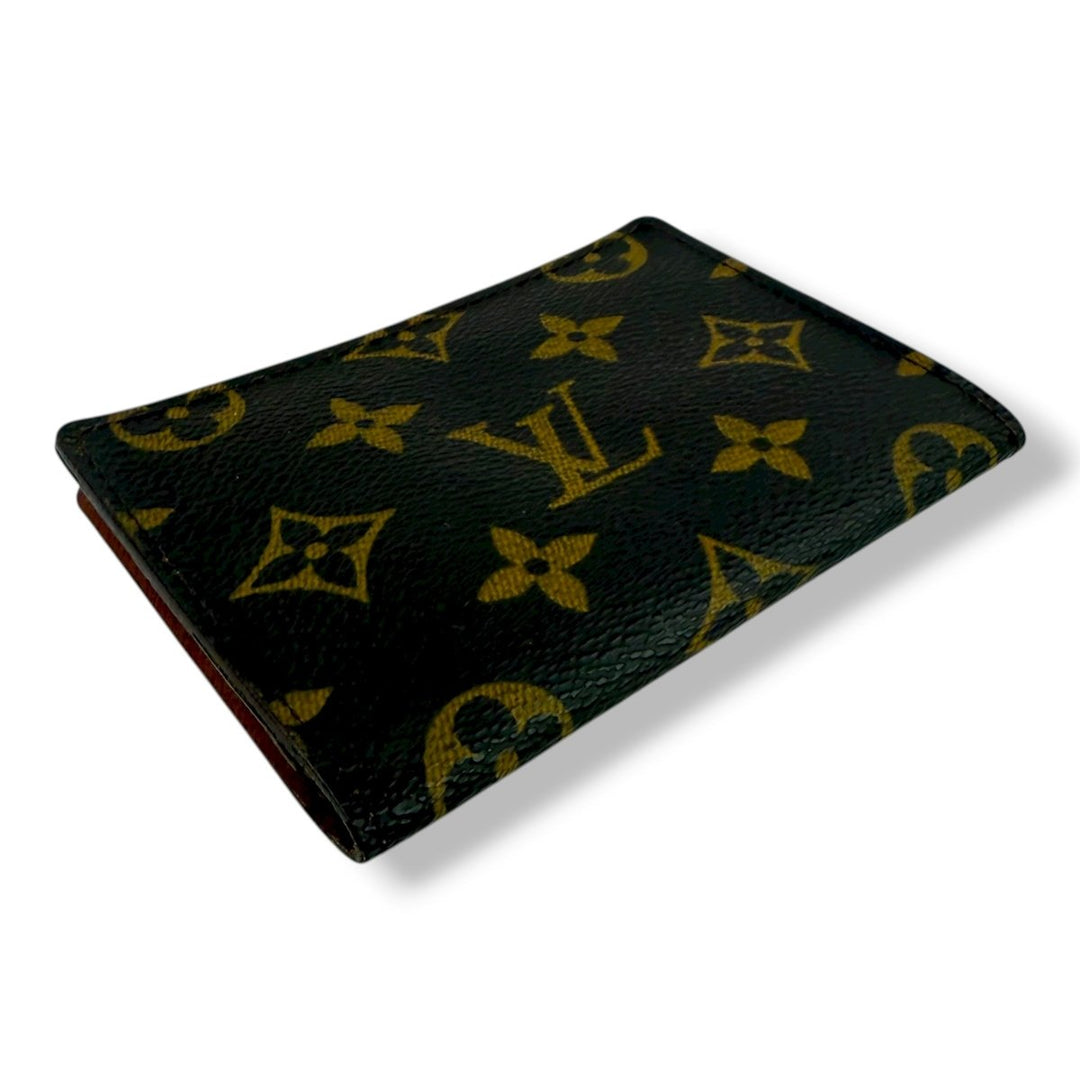 Louis Vuitton Brown Monogram Card Wallet - Lux Central