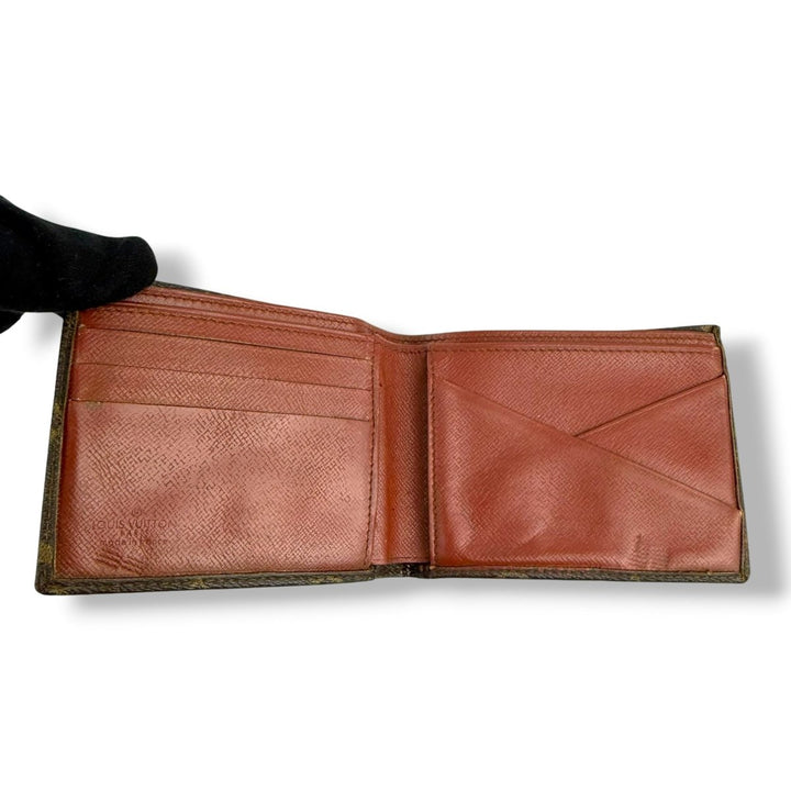 Louis Vuitton Brown Monogram Card Wallet - Lux Central