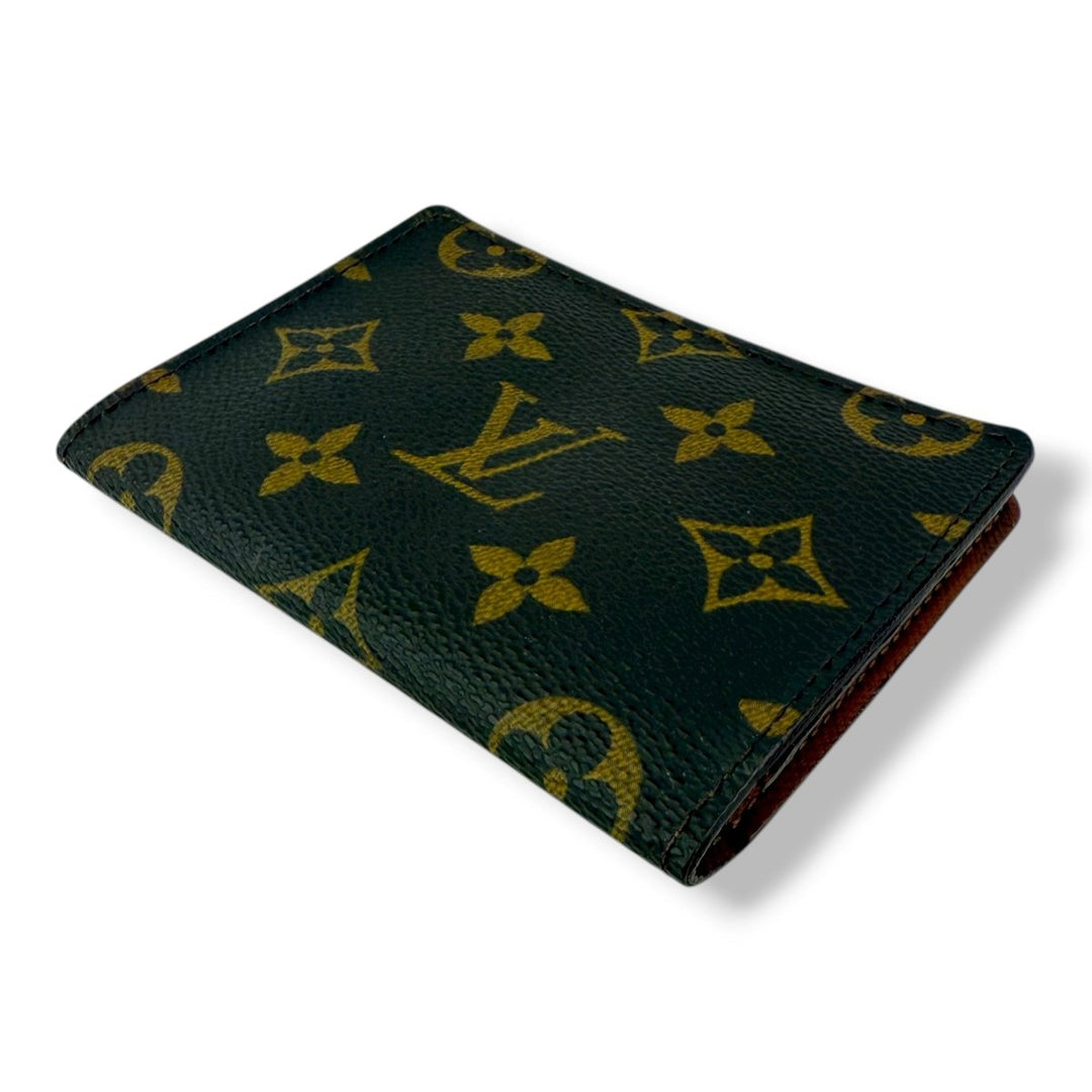 Louis Vuitton Brown Monogram Card Wallet - Lux Central