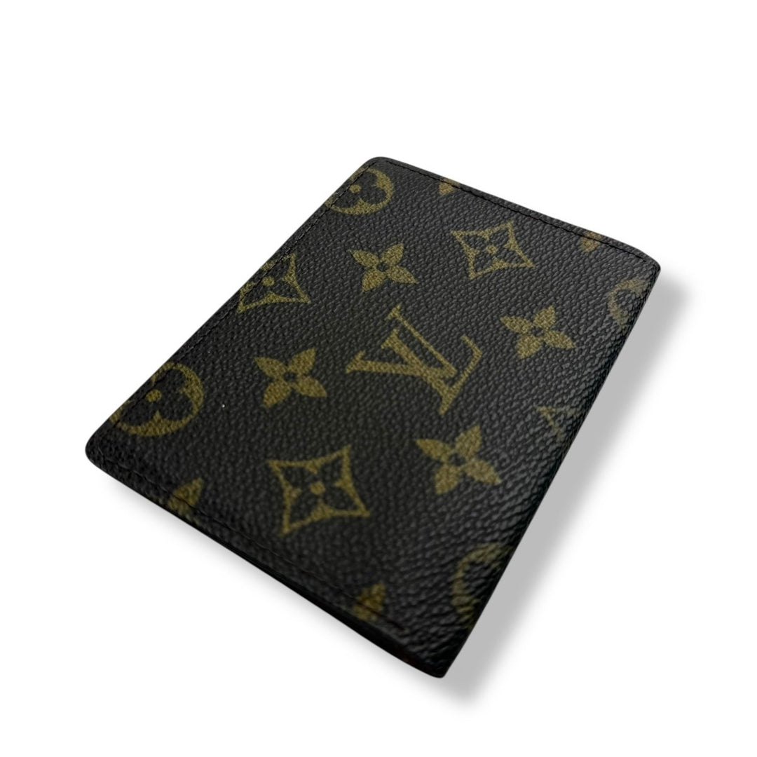 Louis Vuitton Brown Monogram Card Wallet - Lux Central