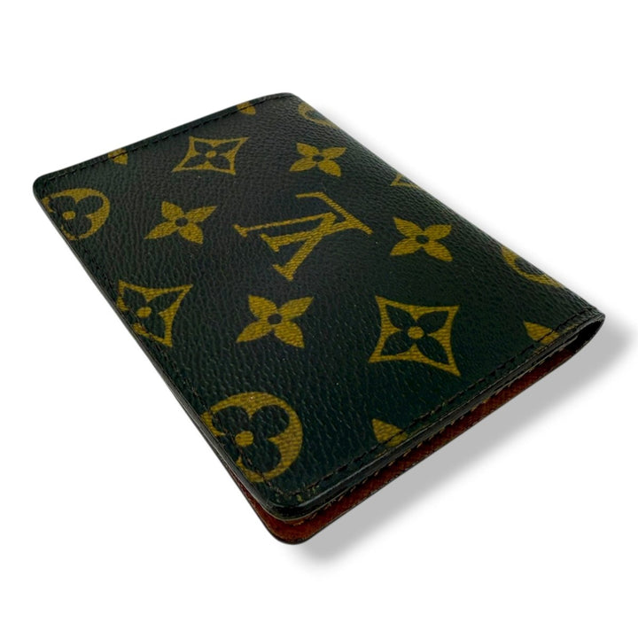 Louis Vuitton Brown Monogram Card Wallet - Lux Central