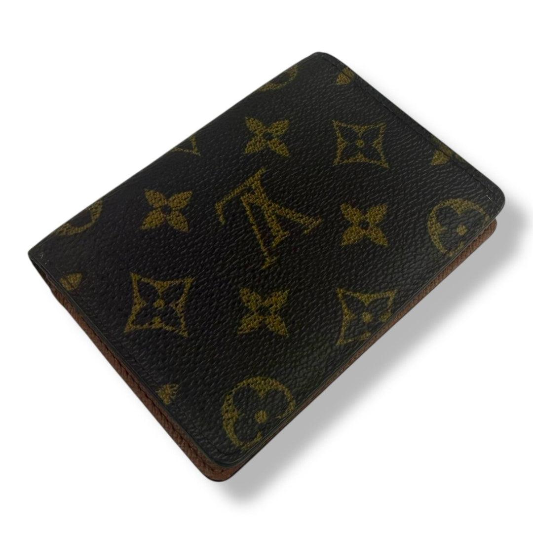 Louis Vuitton Brown Monogram Card Wallet - Lux Central