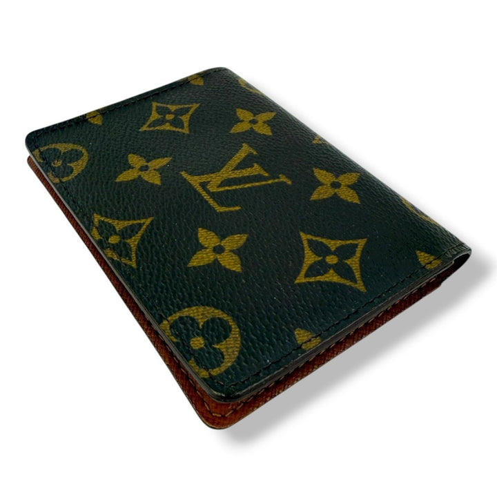 Louis Vuitton Brown Monogram Card Wallet - Lux Central